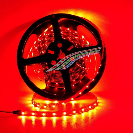 Bande LED néon flexible 12V Rouge 5M